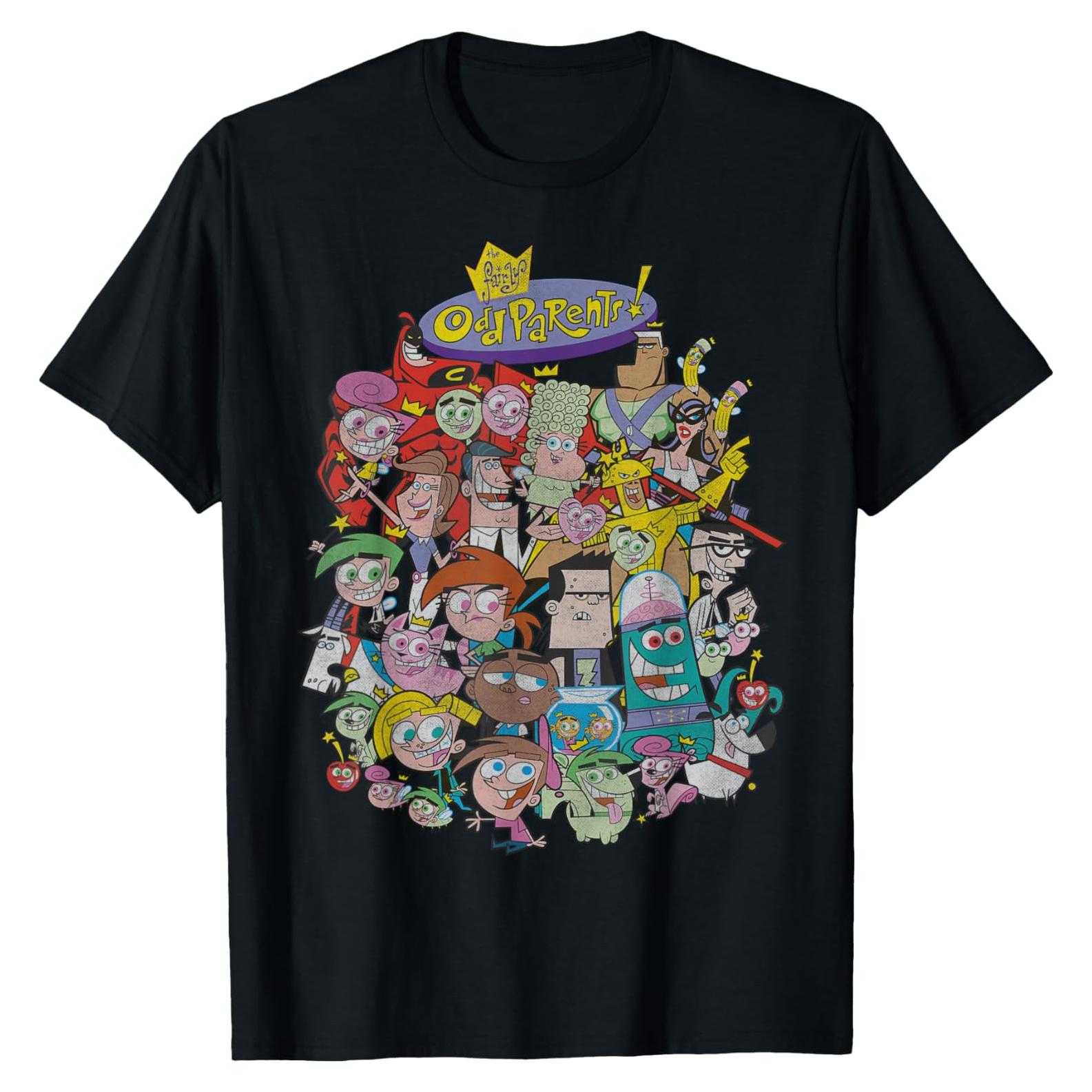 Camiseta Nickelodeon Los Padrinos Mágicos Hombres