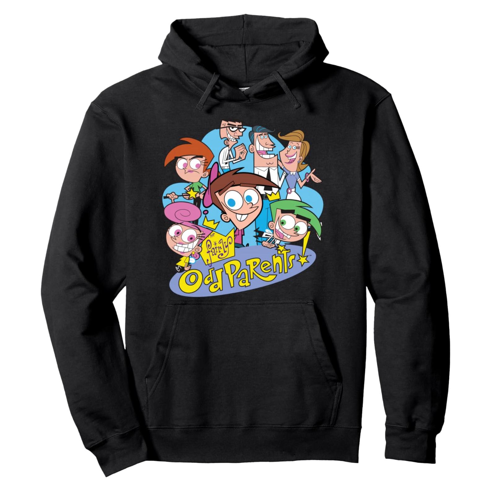 Sudadera con Capucha Unisex Nickelodeon Los Padrinos Mágicos