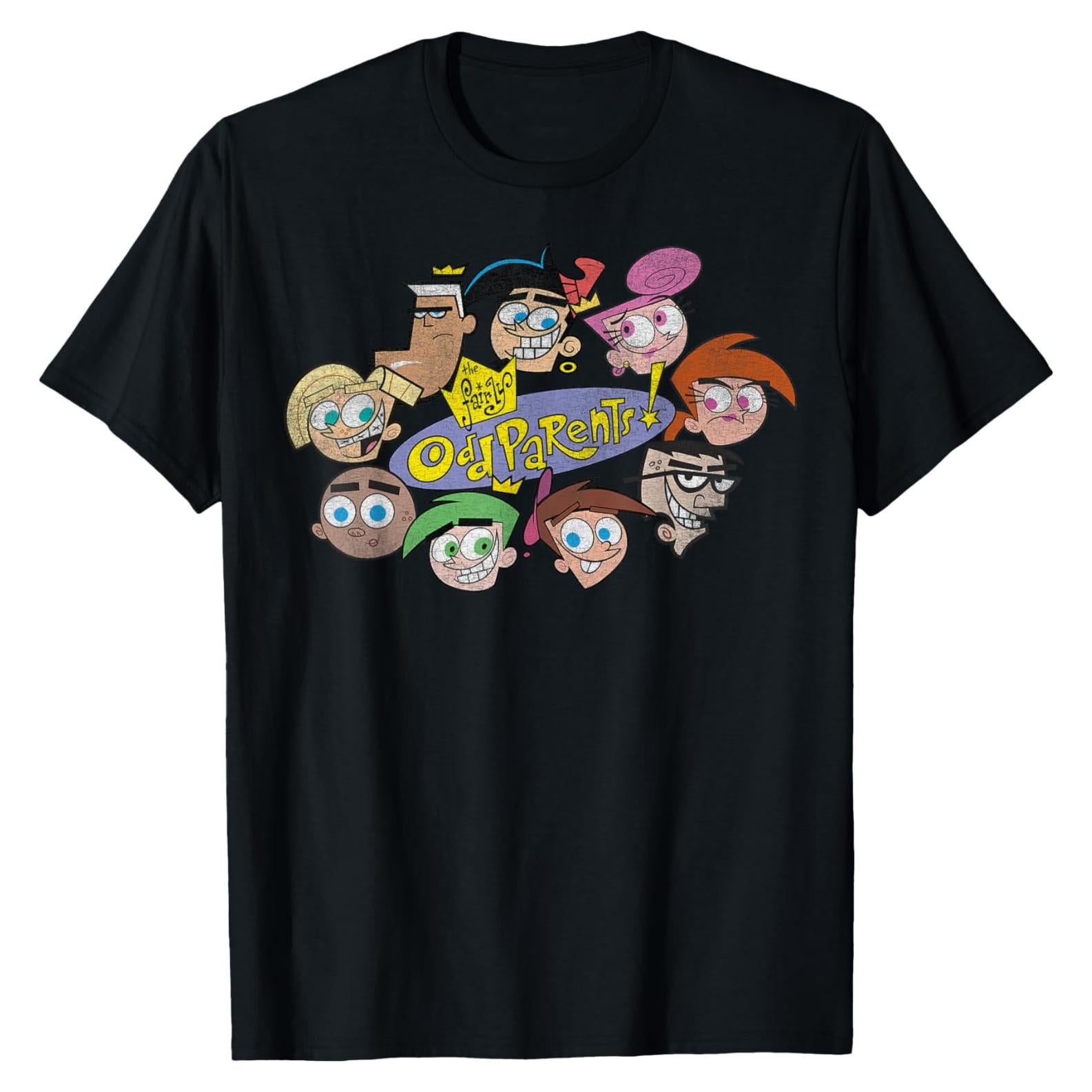 Camiseta de Personajes Nickelodeon Los Padrinos Mágicos