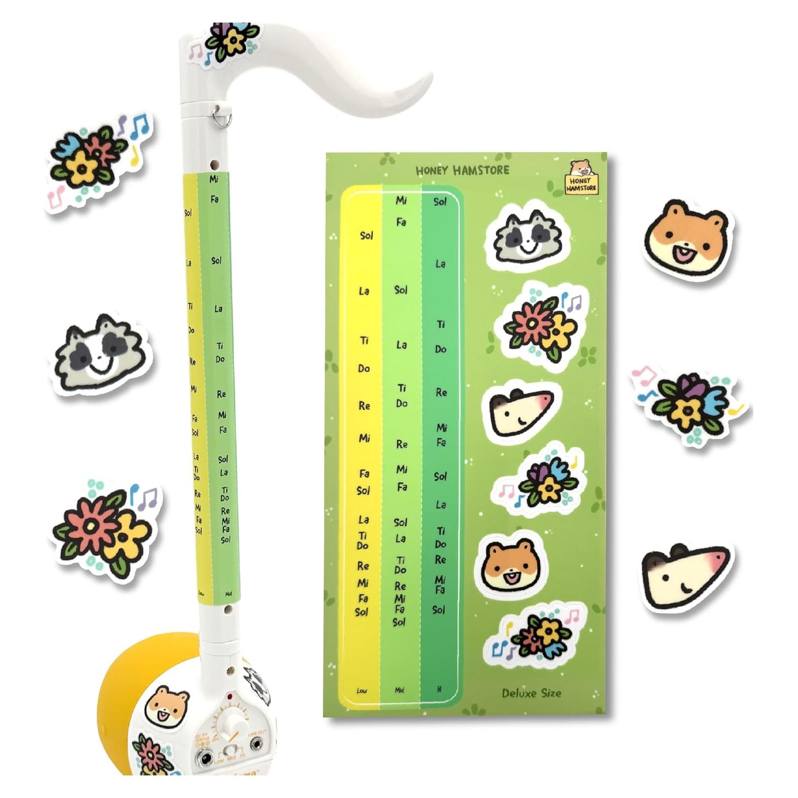 Etiqueta de Nota Musical Honey Hamstore para Otamatone Deluxe