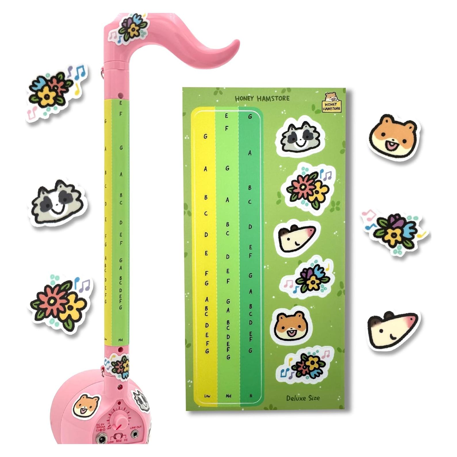 Etiqueta de Nota Musical Honey Hamstore para Otamatone Deluxe