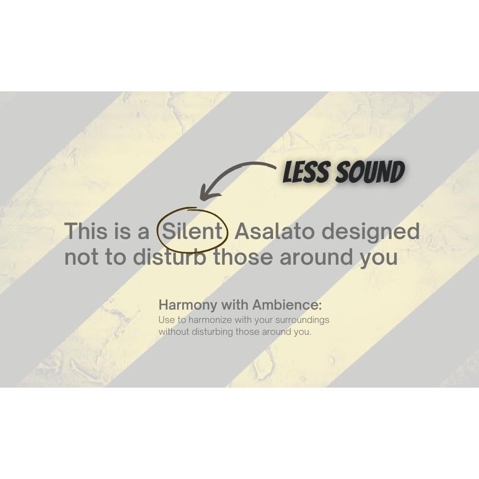 Asalato Silencioso 2 en 1 L'ATELIER DE 47mm Beige