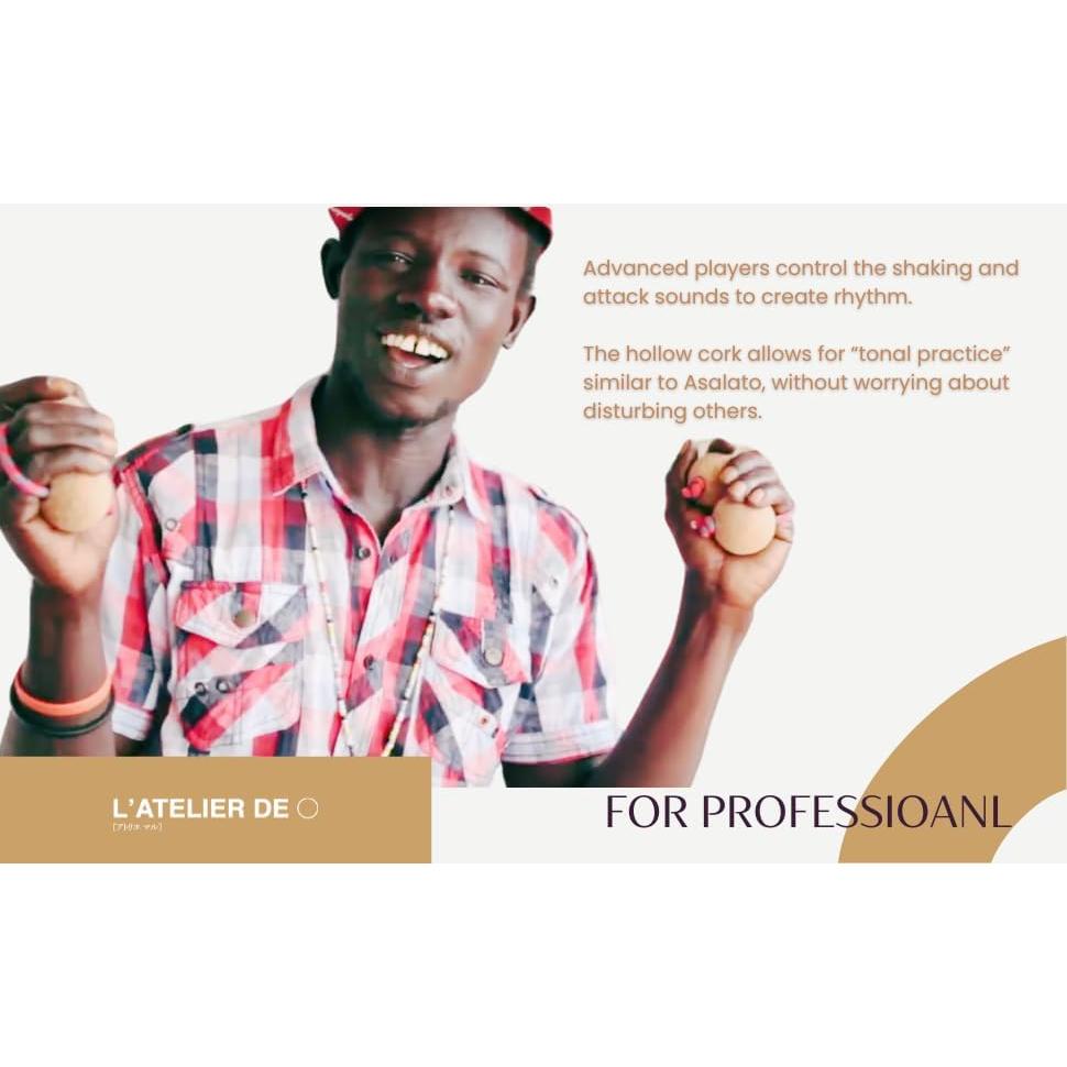 Asalato Silencioso 2 en 1 L'ATELIER DE 47mm Beige