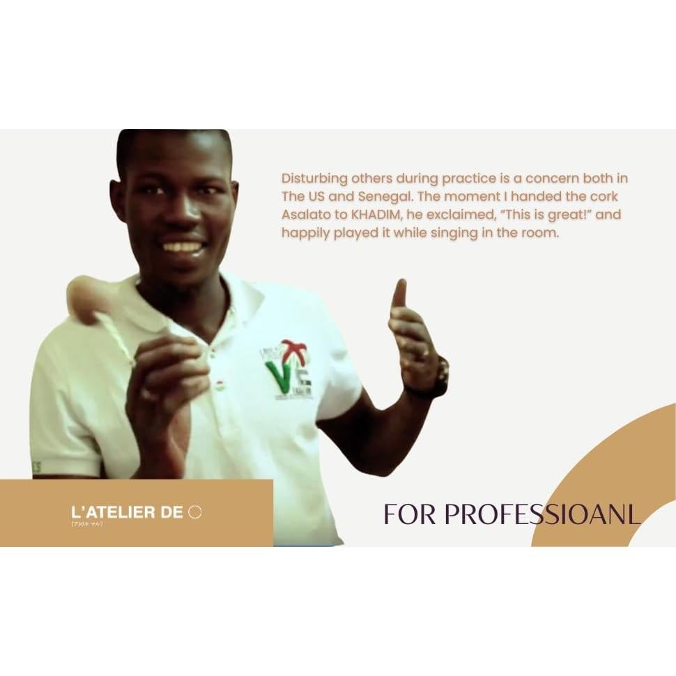 Asalato Silencioso 2 en 1 L'ATELIER DE 47mm Beige