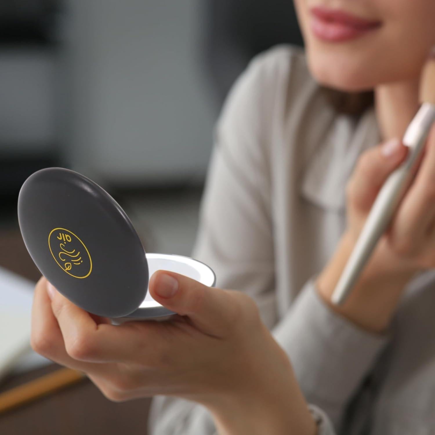 Espejo Compacto Iluminado LanJo Zodiac 1X/5X Recargable