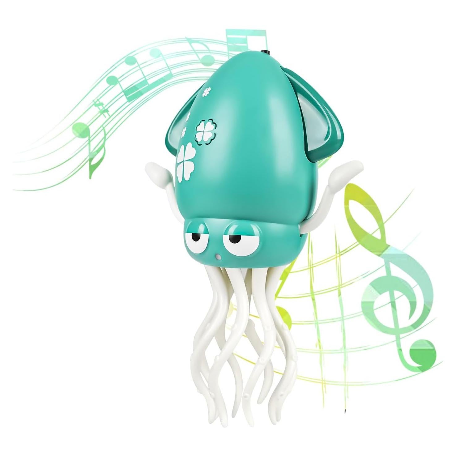 Juguete Interactivo Pulpo Eléctrico Bangzi con Luz y Música