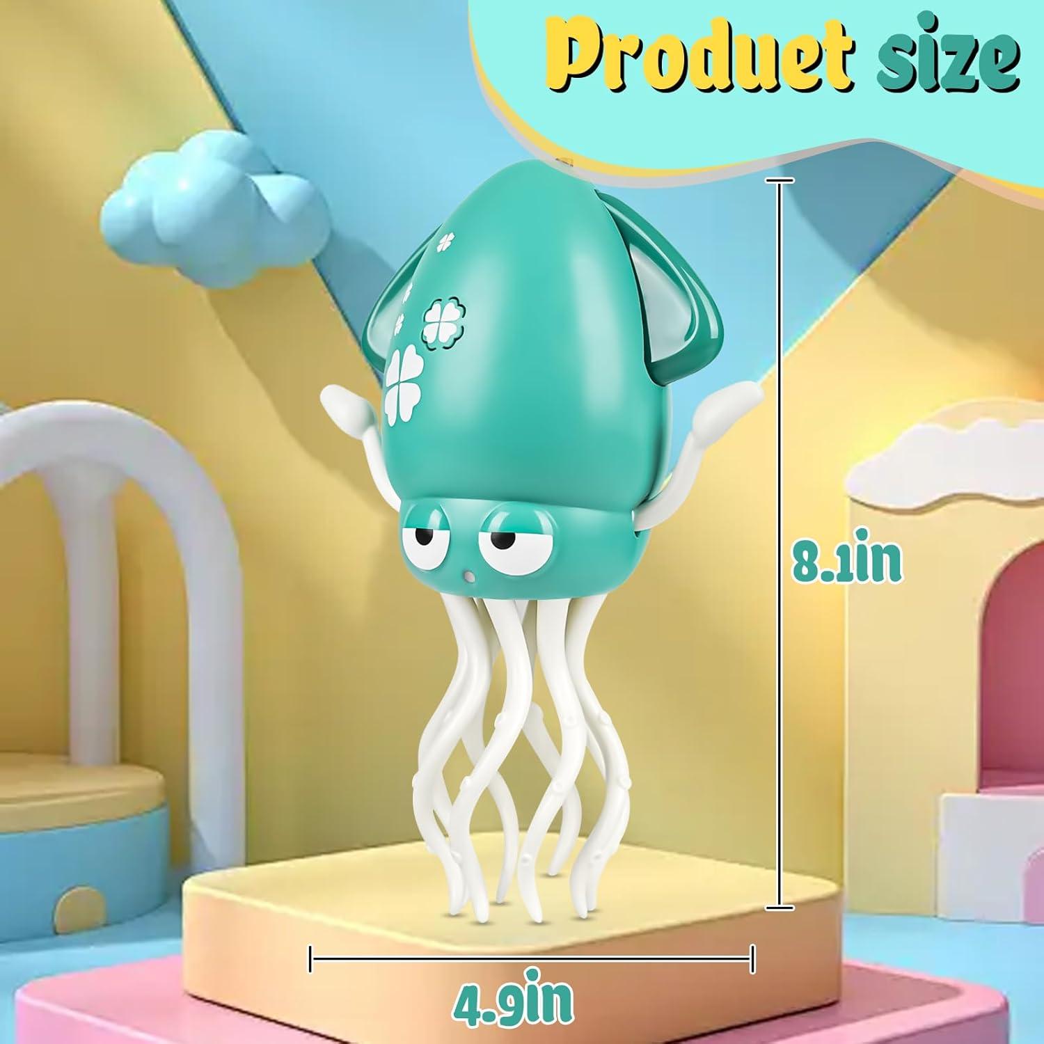 Juguete Interactivo Pulpo Eléctrico Bangzi con Luz y Música