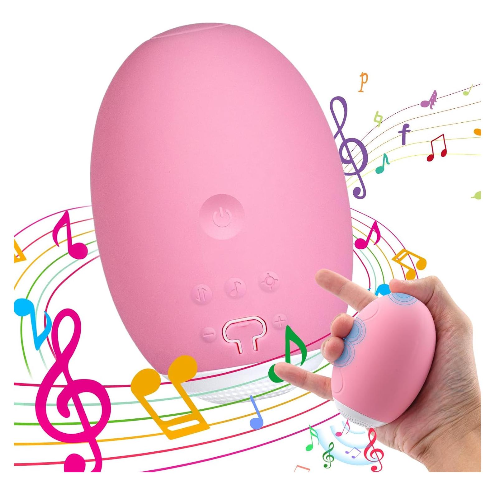 Piano de Pulgar Electrónico AluAbi MD01 Rosa 13 Instrumentos