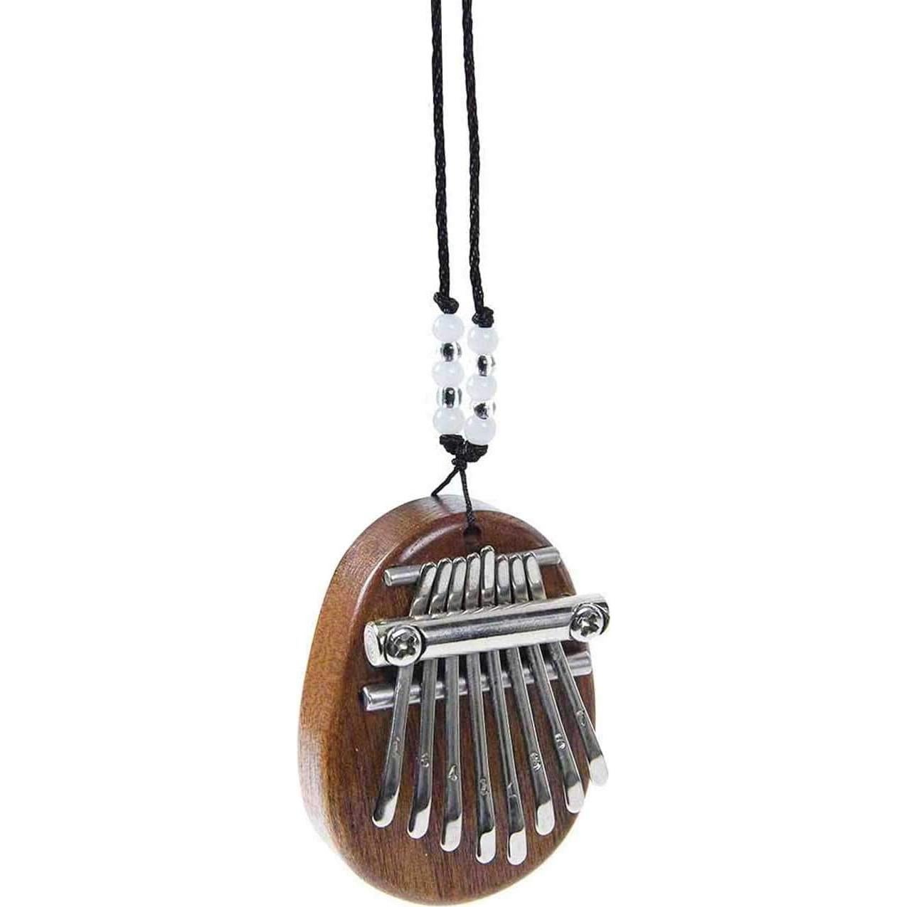 Mini Kalimba de 8 Claves BSWAN de Madera Sapele