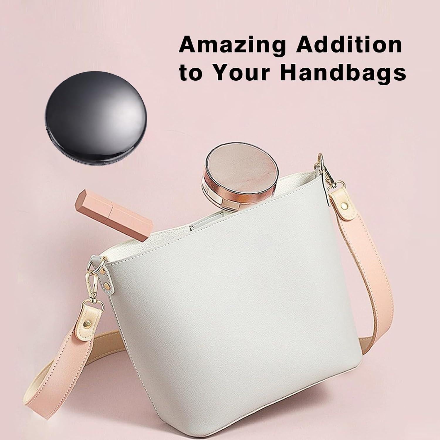 Espejo Compacto Supertina 10X Sin Distorsión para Viajes