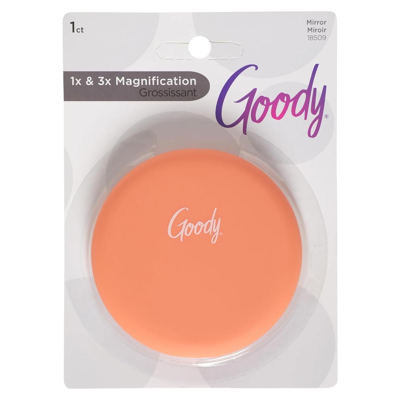 Espejo Compacto Goody Doble Cara 1X/3X - Ligero y Portátil