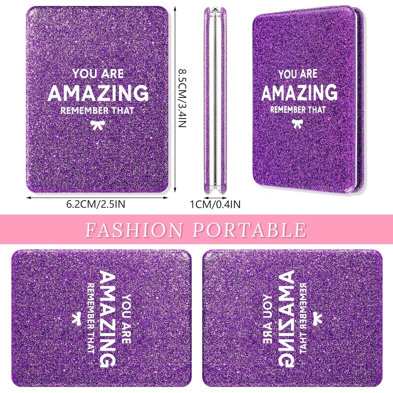 Espejo Compacto Plegable Panelee 8 Pcs 6.2x8.5 cm Inspiracional