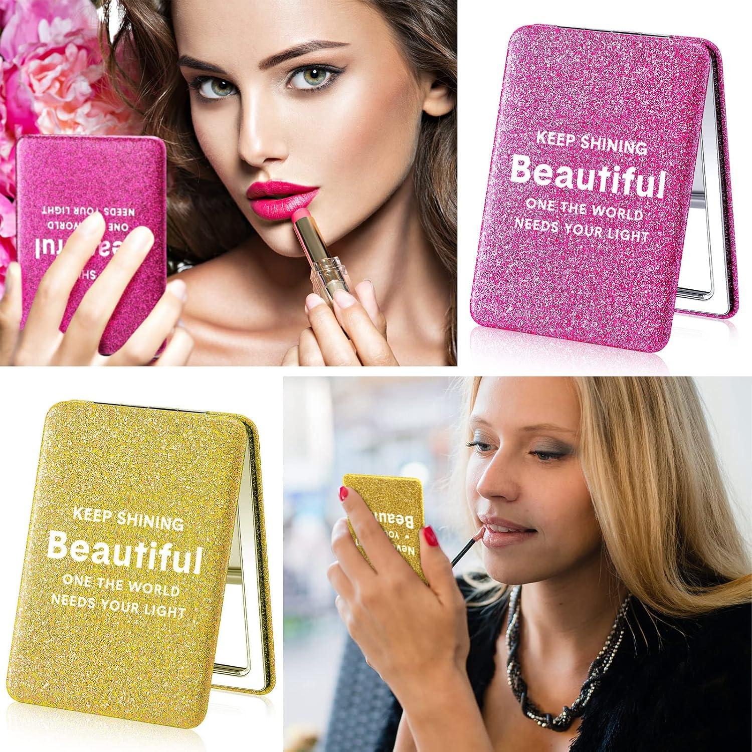 Espejo Compacto Plegable Panelee 8 Pcs 6.2x8.5 cm Inspiracional