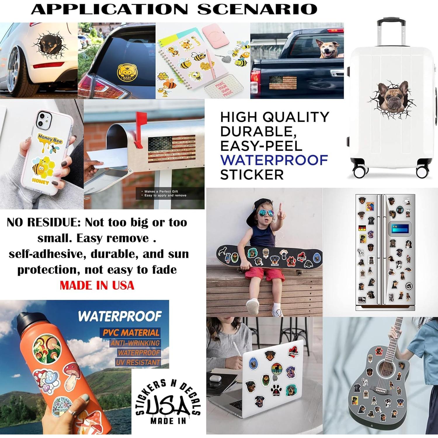 Calcomanías de Vinilo Courage The Cowardly Dog - 2 Piezas