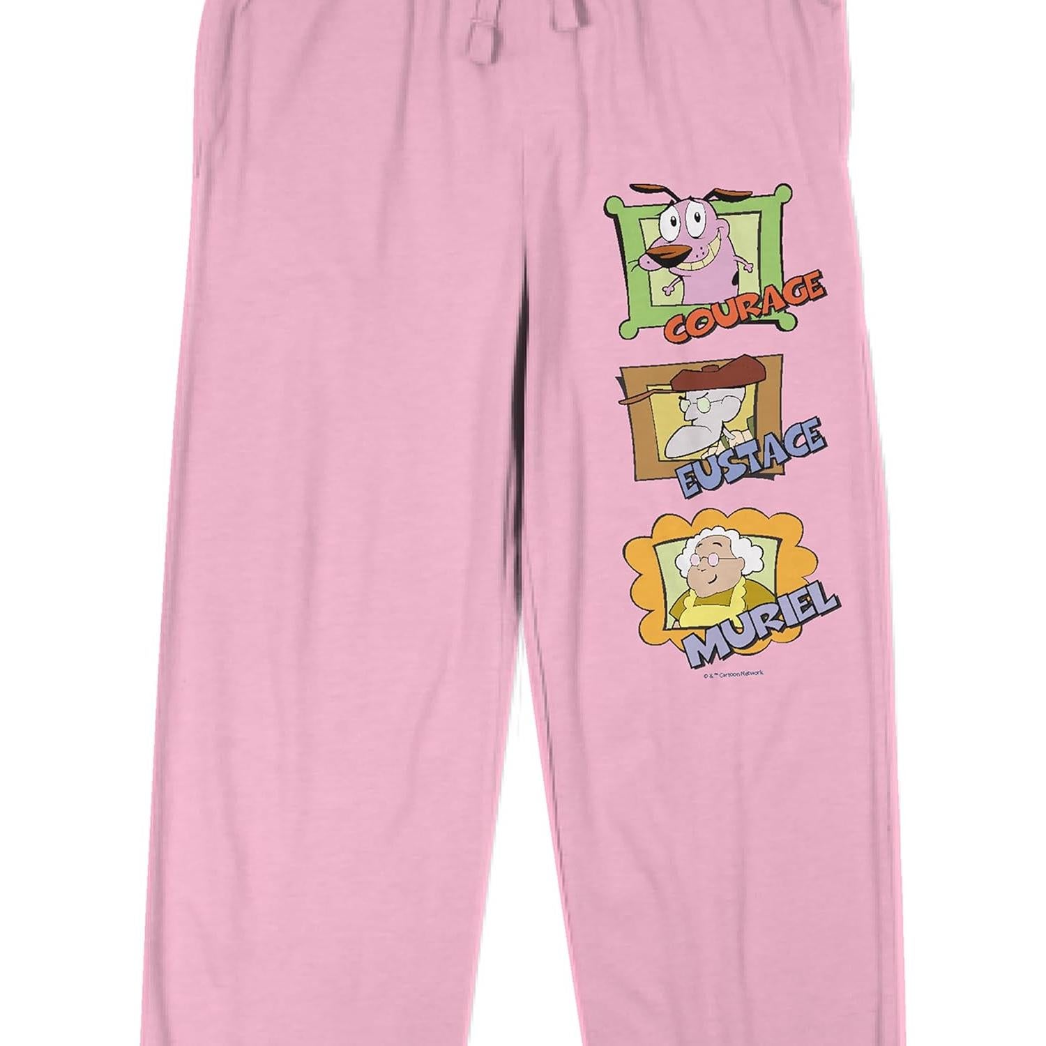 Pantalones de Pijama Rosa Mujer Courage The Cowardly Dog