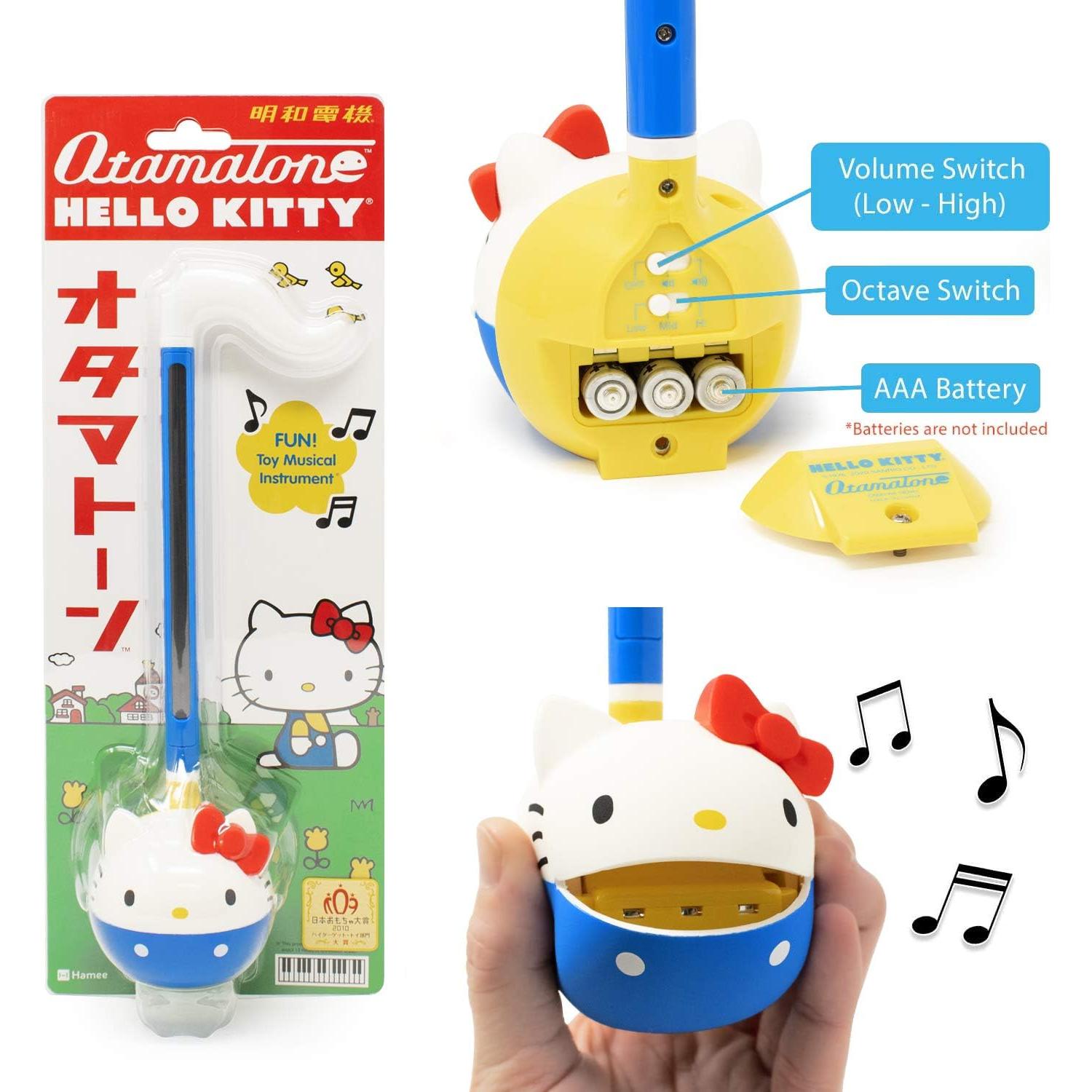 Otamatone Hello Kitty + Juguete Squishy Sanrio Sorpresa