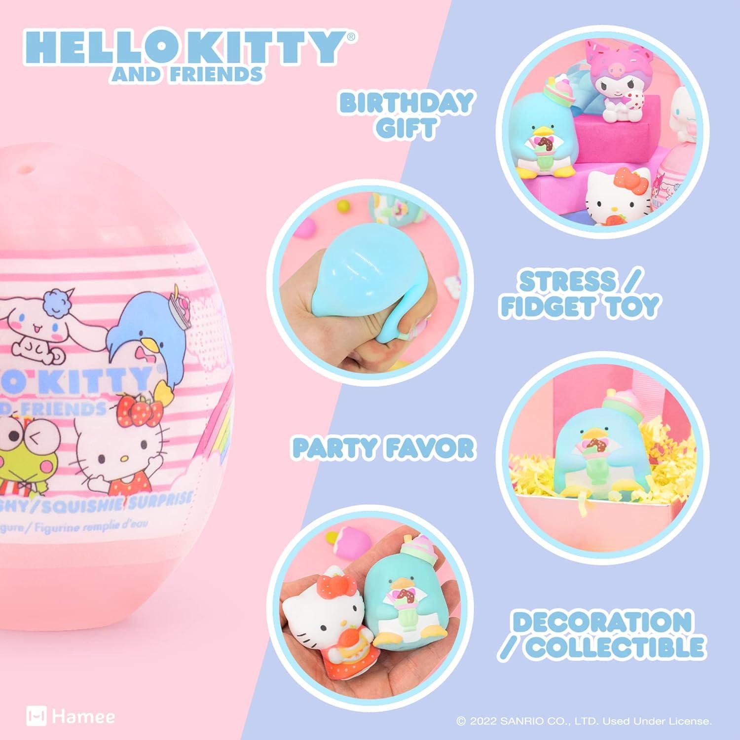 Otamatone Hello Kitty + Juguete Squishy Sanrio Sorpresa
