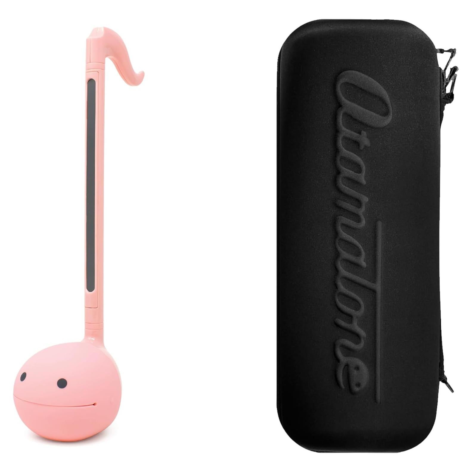 Otamatone Regular Fresa + Estuche Protector Negro - Instrumento Musical