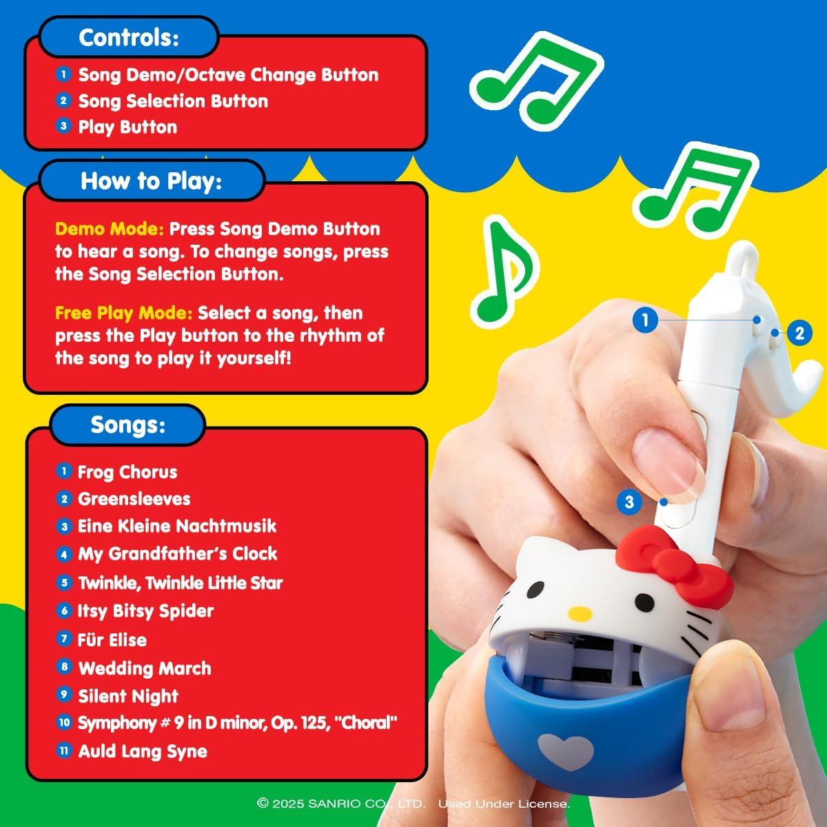 Squishy Hello Kitty Hamee Buddy 15 cm + Otamatone Melody Juguete