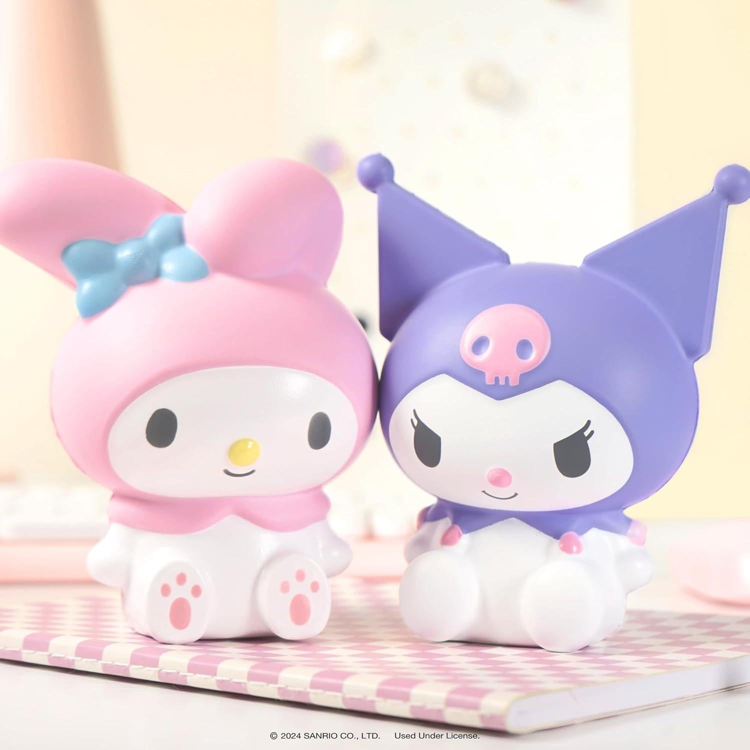 Hamee SquiSHU Buddy Kuromi Squishy y Otamatone Melody Juguete