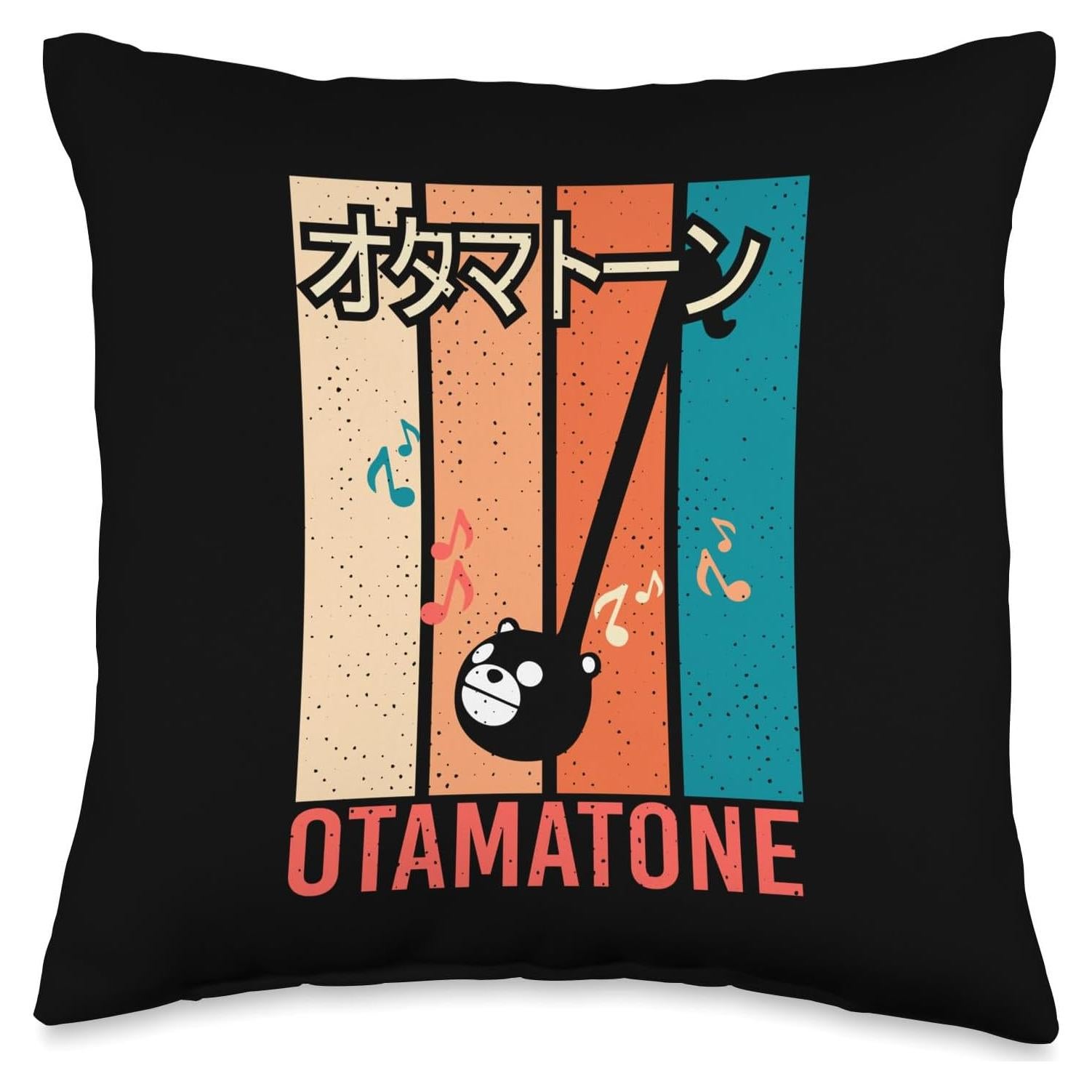 Almohada de Lanzamiento Otamatone 40x40 cm Multicolor
