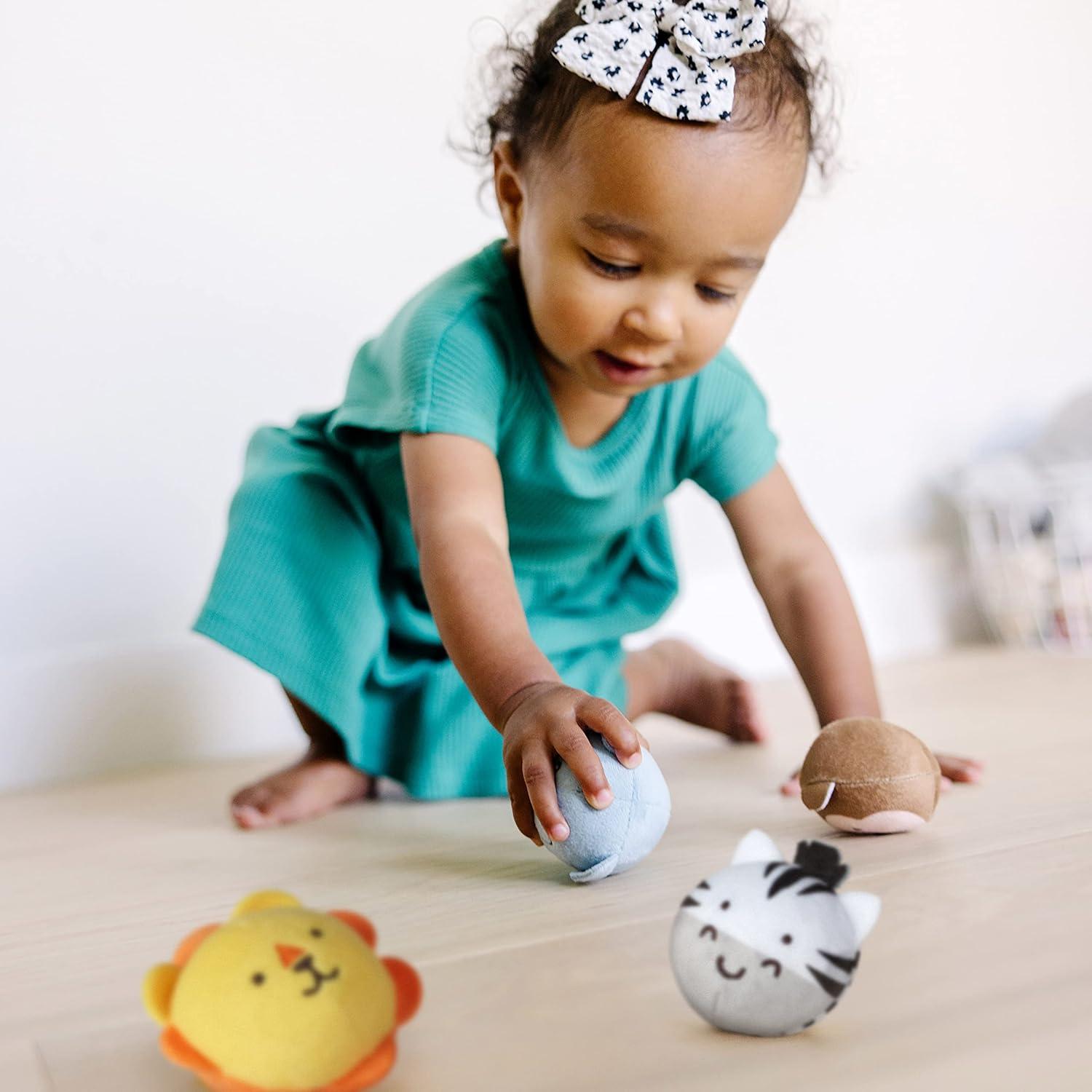 Juguete para Bebés Melissa & Doug Rollables Safari 4 Piezas