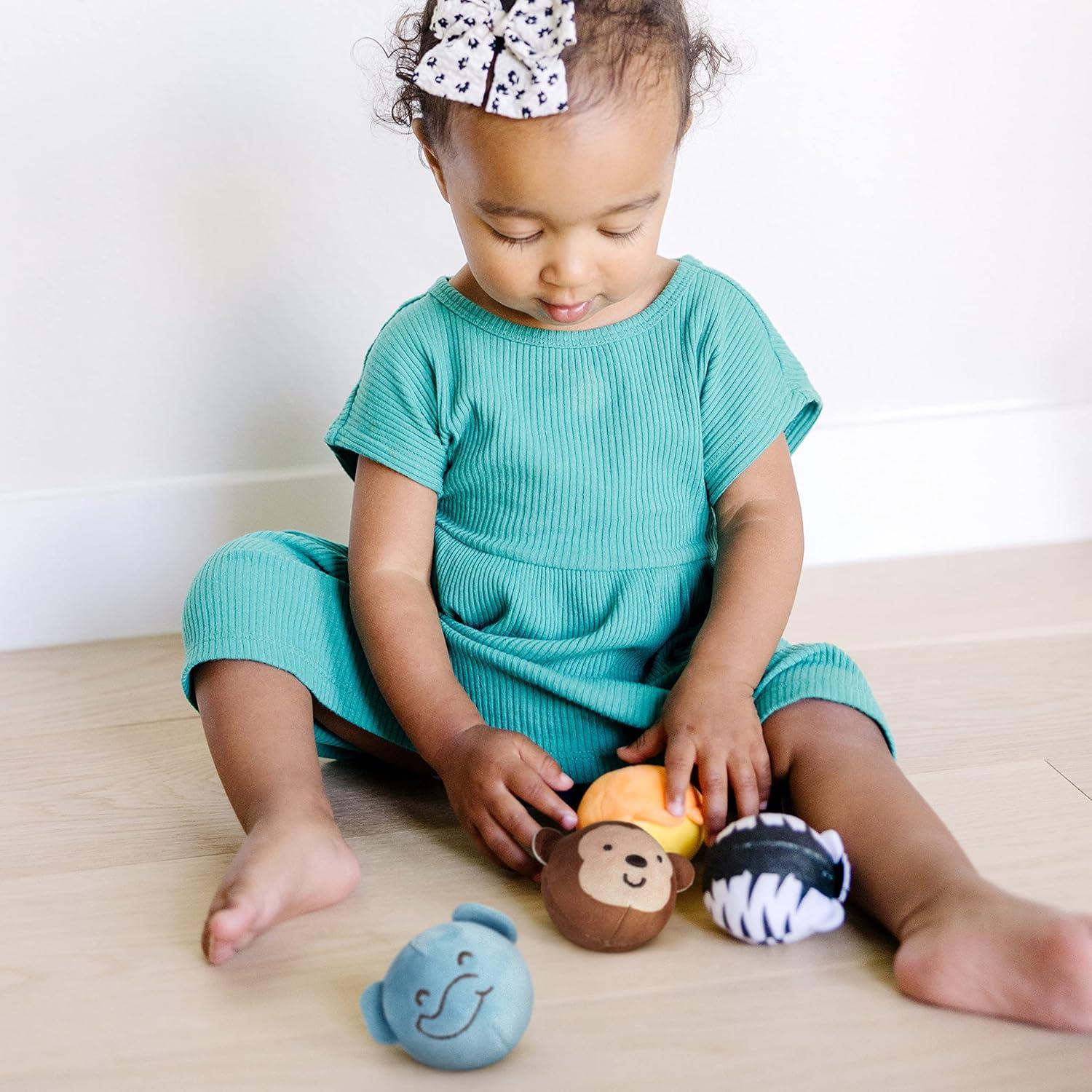 Juguete para Bebés Melissa & Doug Rollables Safari 4 Piezas