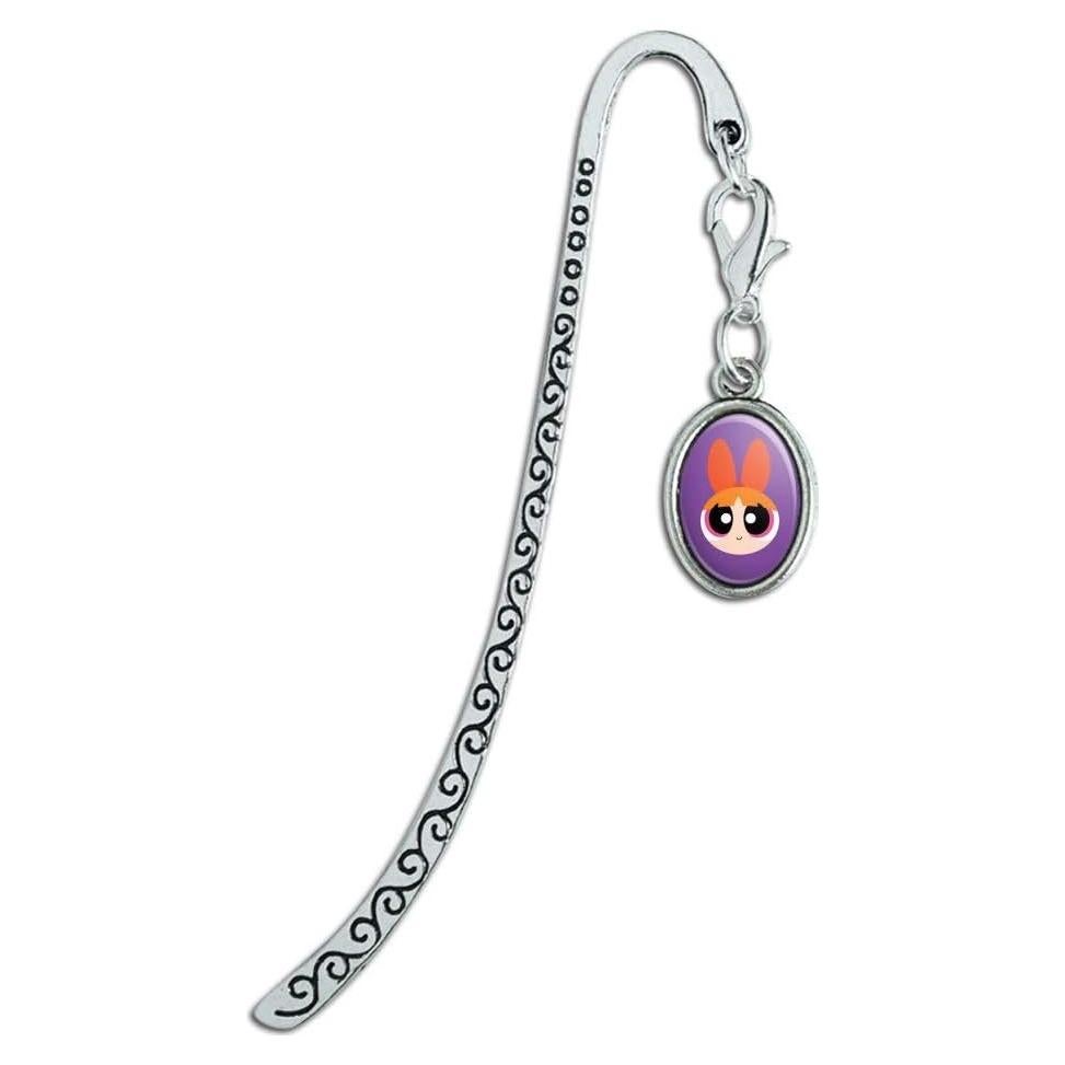 Marcador de Página de Metal Graphics & More con Encanto Ovalado