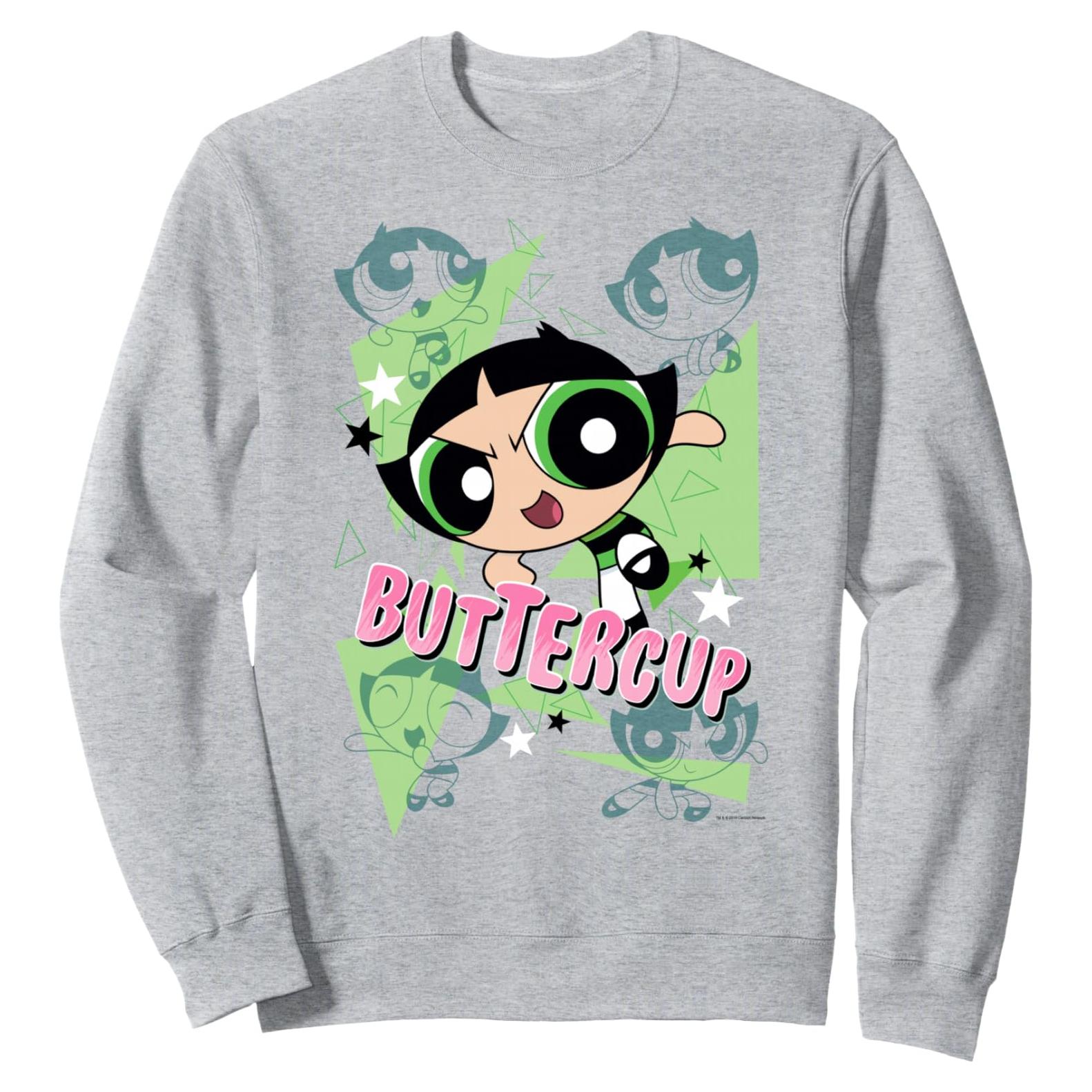 Sudadera Unisex Adulto Cartoon Network Las Chicas Superpoderosas Buttercup