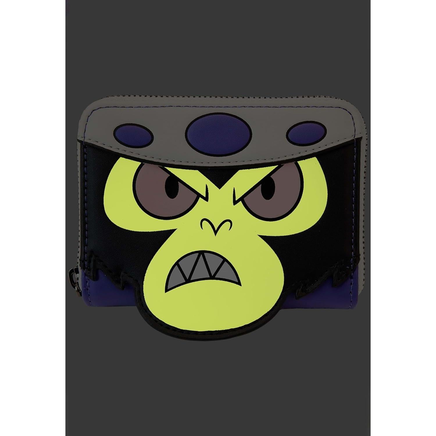 Billetera Loungefly Powerpuff Girls Mojo Jojo Crema 15.24x10.16cm