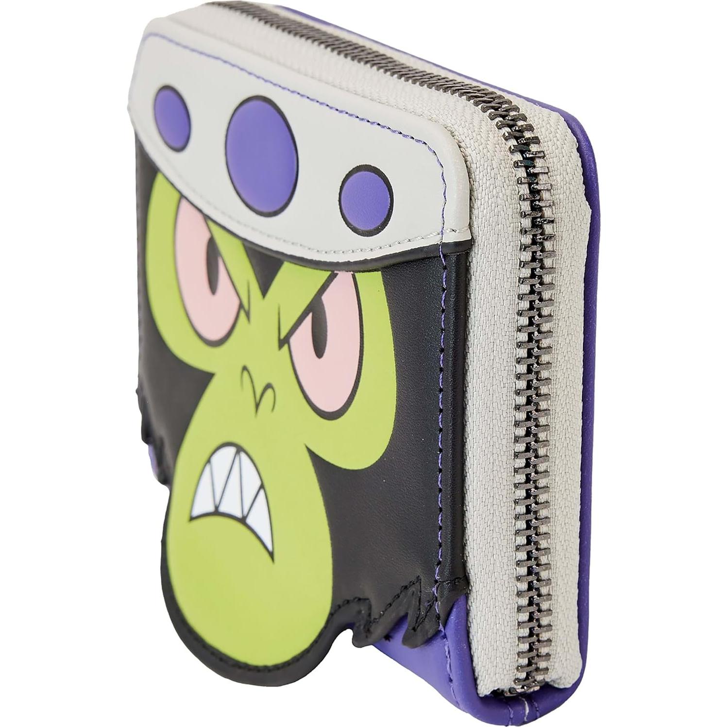 Billetera Loungefly Powerpuff Girls Mojo Jojo Crema 15.24x10.16cm