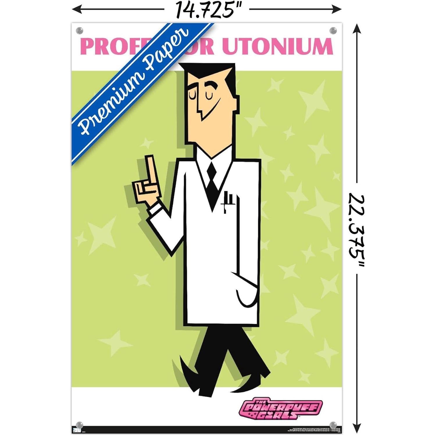 Póster de Pared Trends International Chicas Superpoderosas 57x37 cm