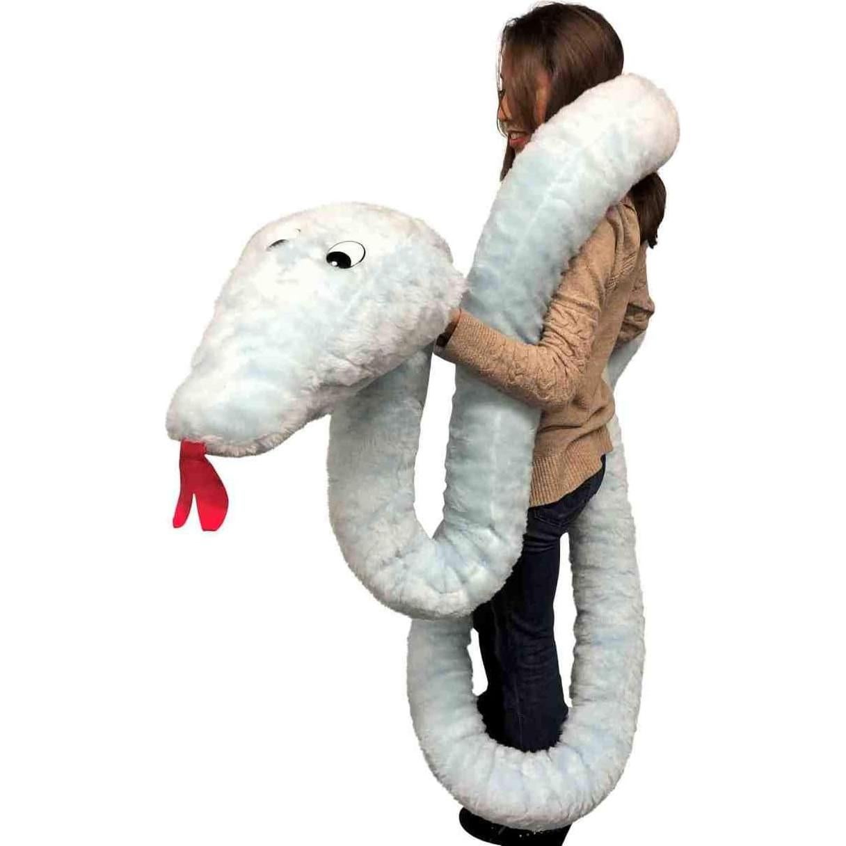 Serpiente de Peluche Gigante Big Plush 548.64 cm Azul