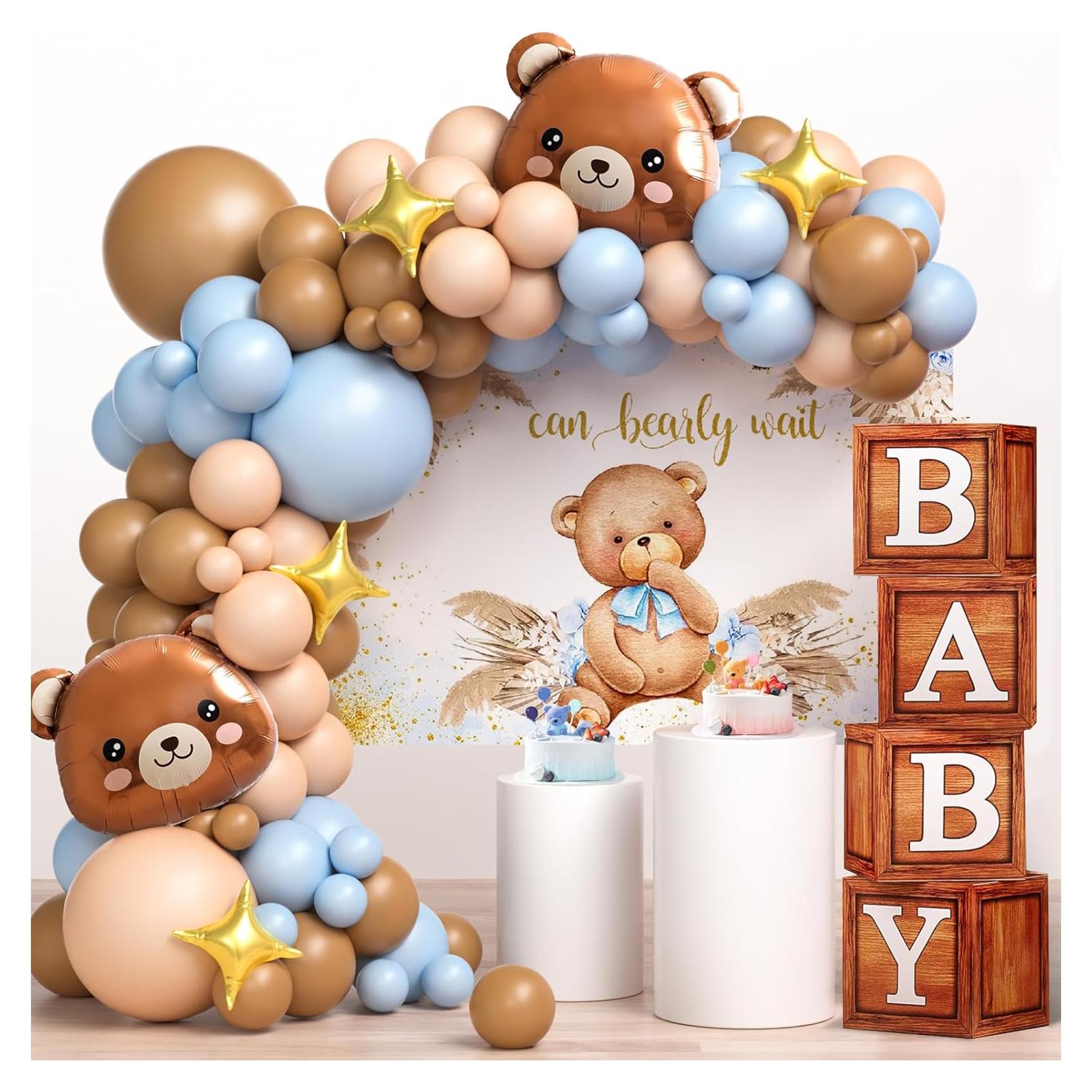 Kit de Decoraciones Baby Shower KELENO Osito de Peluche 1.27kg