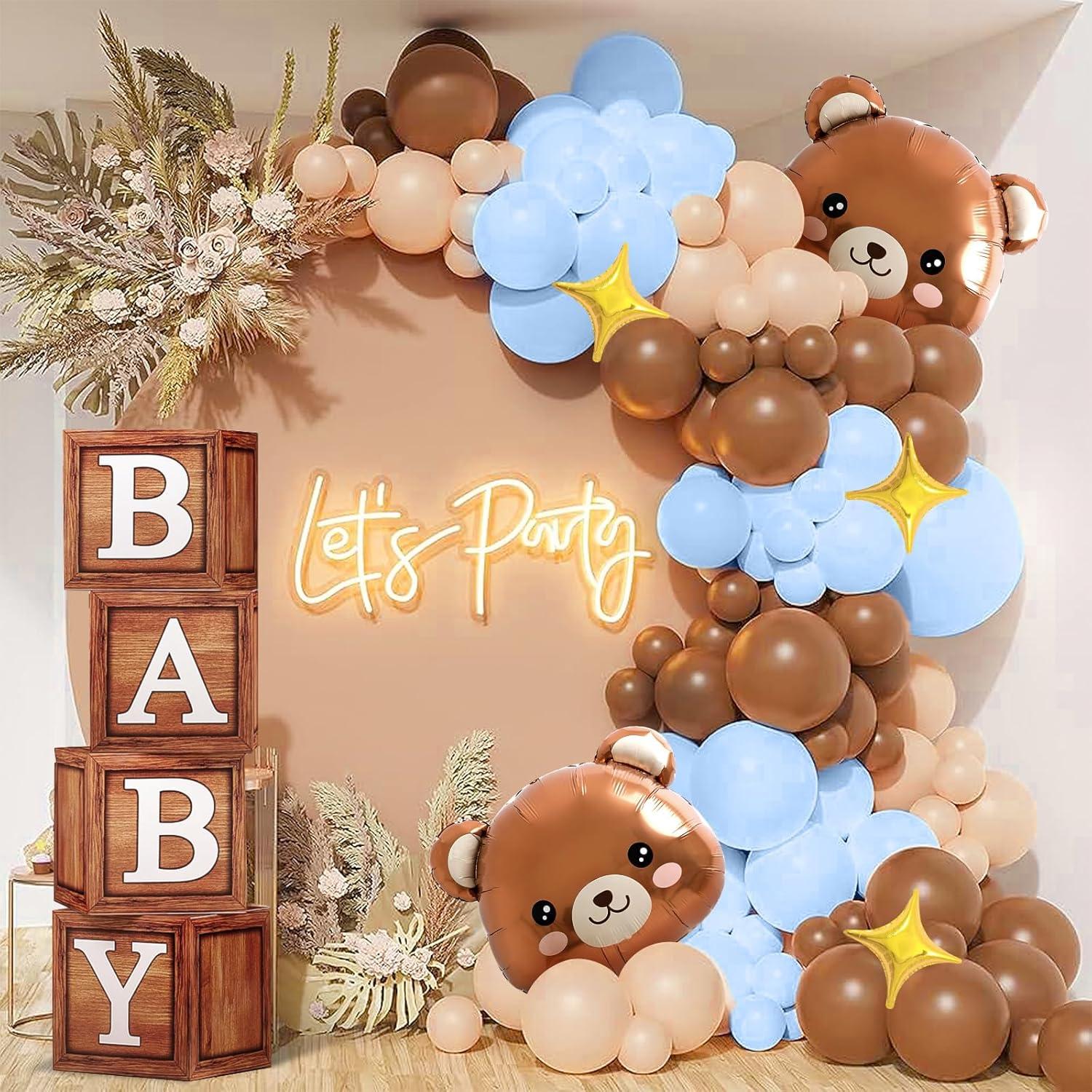 Kit de Decoraciones Baby Shower KELENO Osito de Peluche 1.27kg