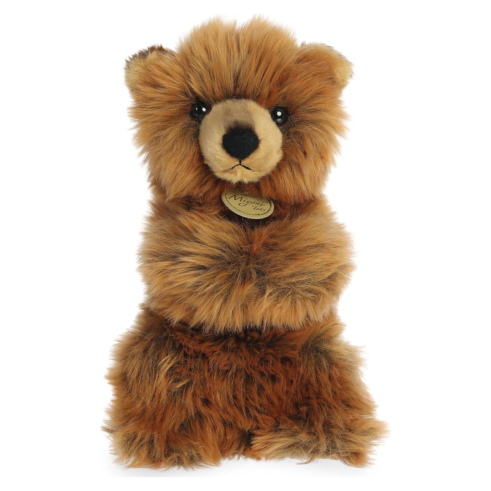 Peluche Oso Grizzly Aurora Miyoni 25.4 cm Marrón