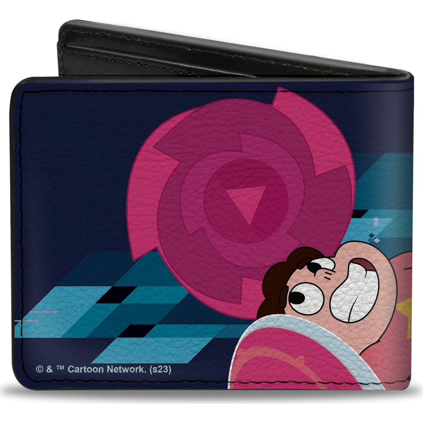 Cartera Bifold Buckle-Down de Cuero Vegano Steven Universe
