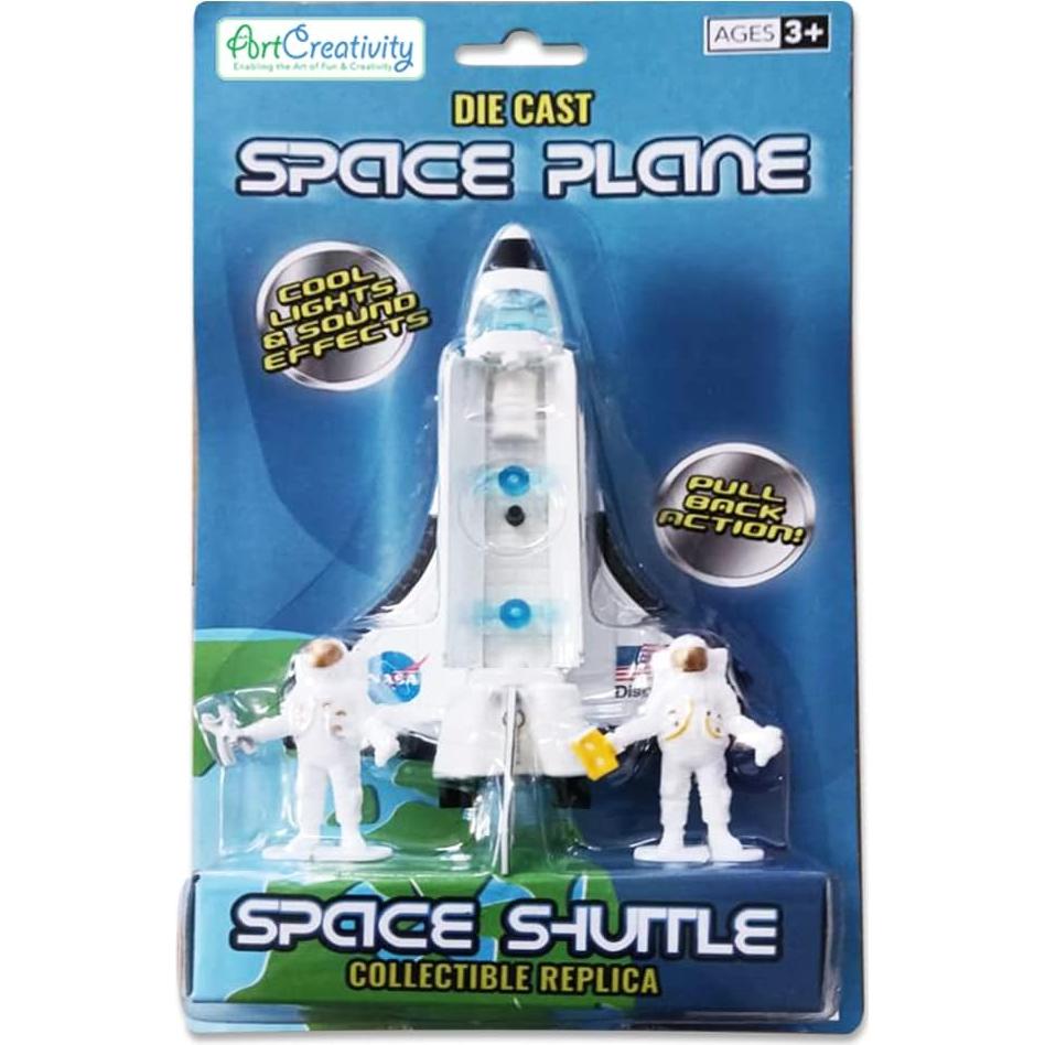 Juego de Juguetes Transbordador Espacial ArtCreativity con 2 Astronautas
