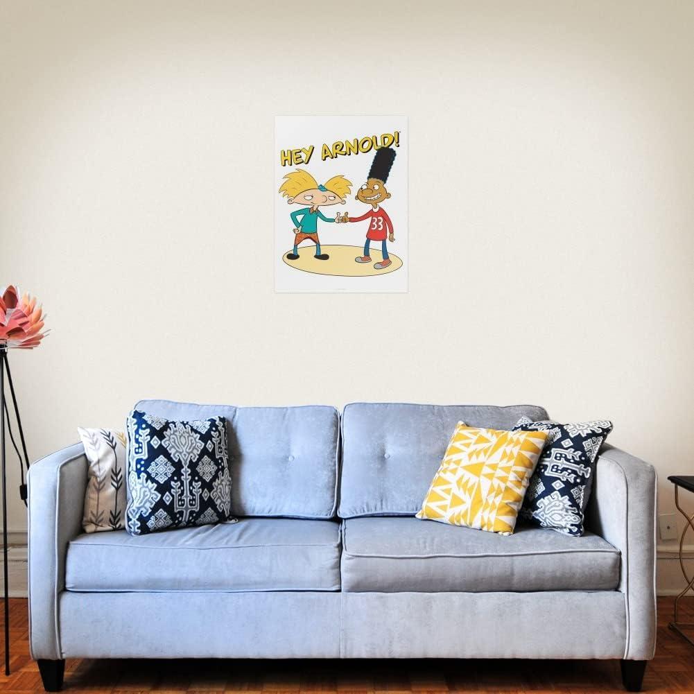 Póster Decorativo Hey Arnold! 60x45 cm - Arte de Pared
