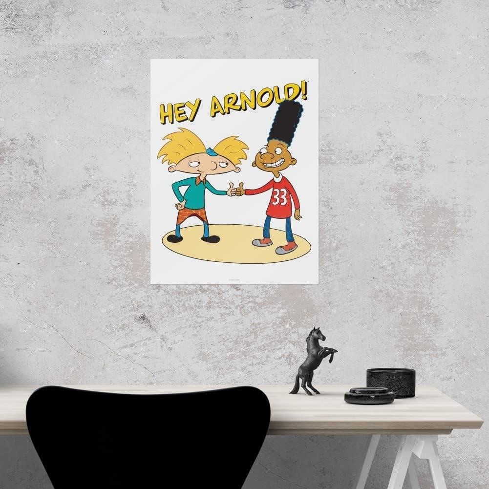 Póster Decorativo Hey Arnold! 60x45 cm - Arte de Pared