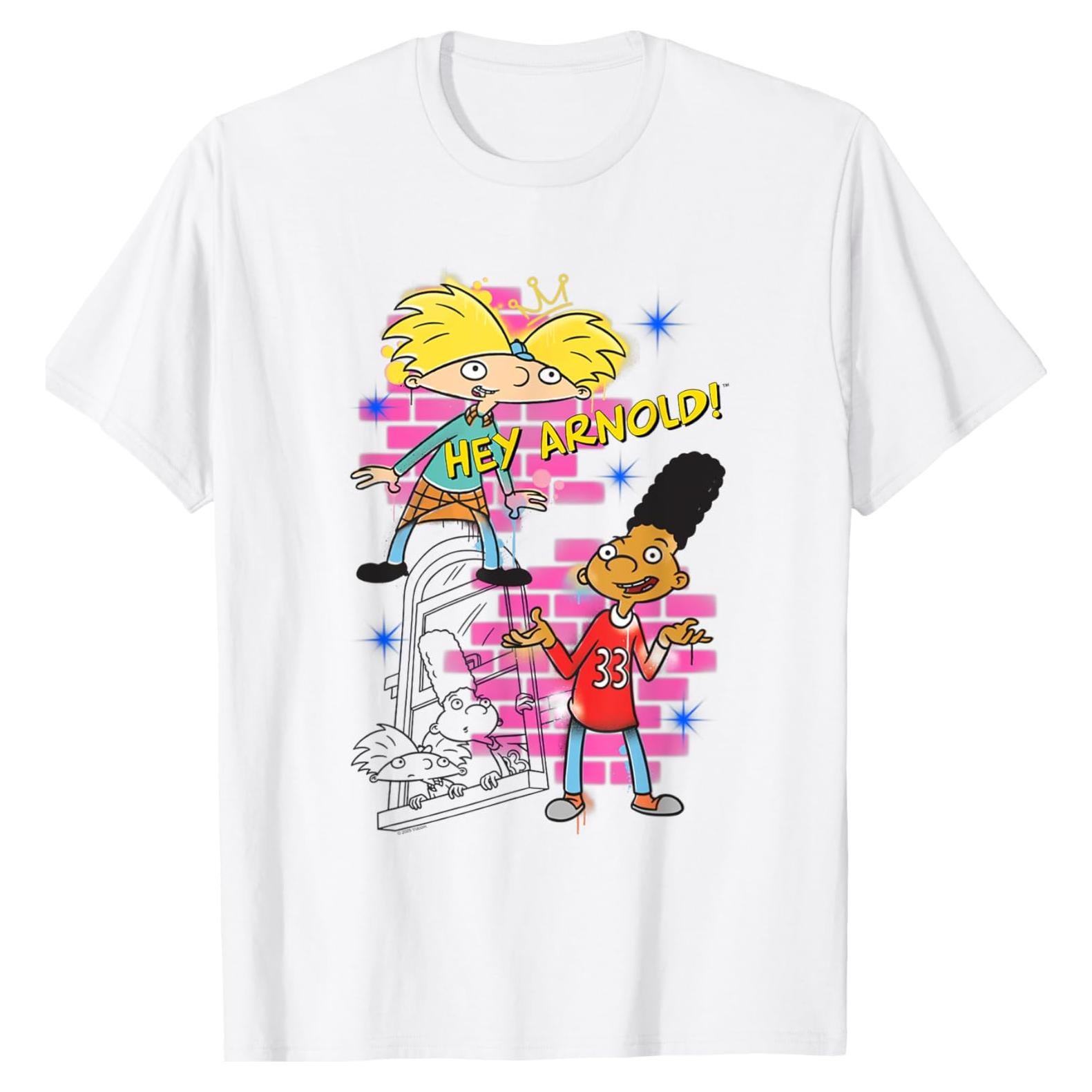 Camiseta Gráfica Hey Arnold para Mujeres - Nostalgia 90s