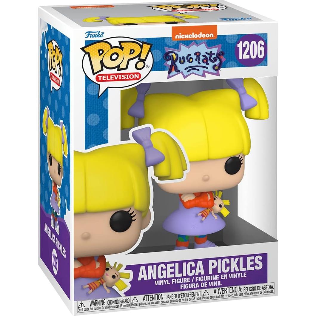 Figura de Vinilo POP! Rugrats Angelica Pickles 10 cm con Caja
