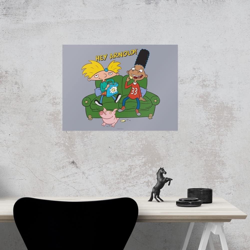 Cartel decorativo Hey Arnold! 45.72 x 60.96 cm - Graphics & More