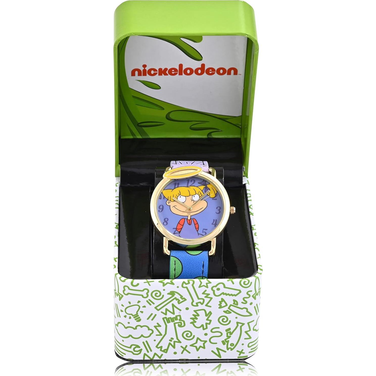 Reloj Infantil Analógico Nickelodeon Rugrats Angelica 14-20 cm