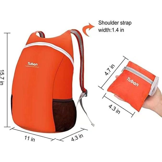 Mochila Plegable Resistente al Agua Tuban 18L Ultra Ligera