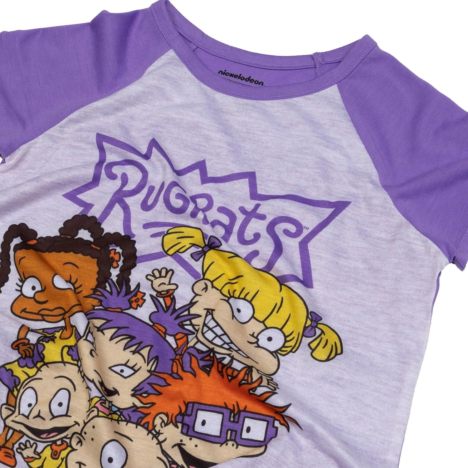 Camiseta de Noche Rugrats Nickelodeon para Niñas - Suave y Colorida