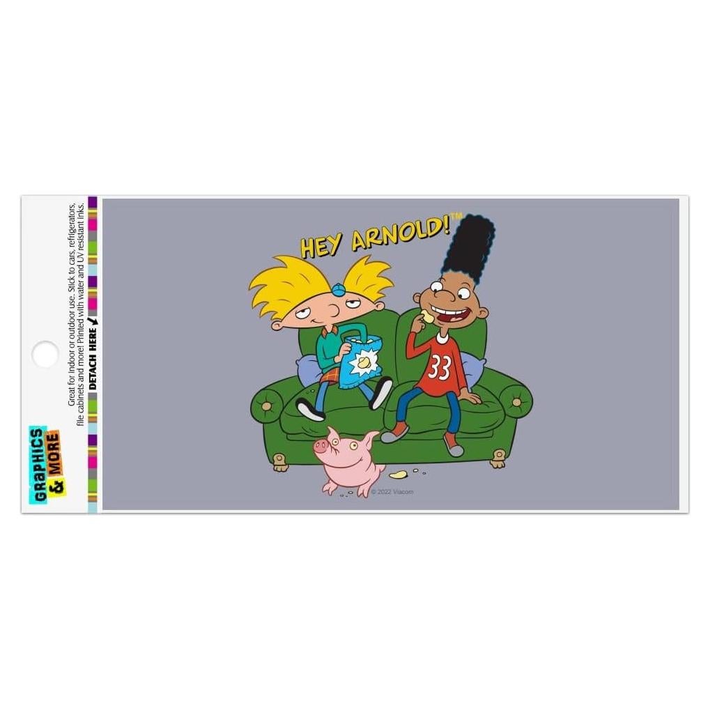 Imán de Vinilo Hey Arnold! 19.3x10.2cm Graphics & More