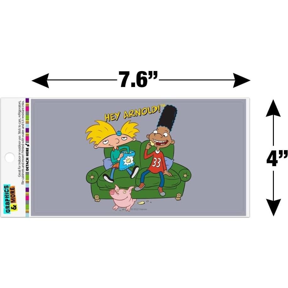 Imán de Vinilo Hey Arnold! 19.3x10.2cm Graphics & More