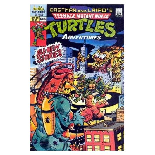 Cómic Adventures Tortugas Ninja Mutantes Adolescentes #10 Español