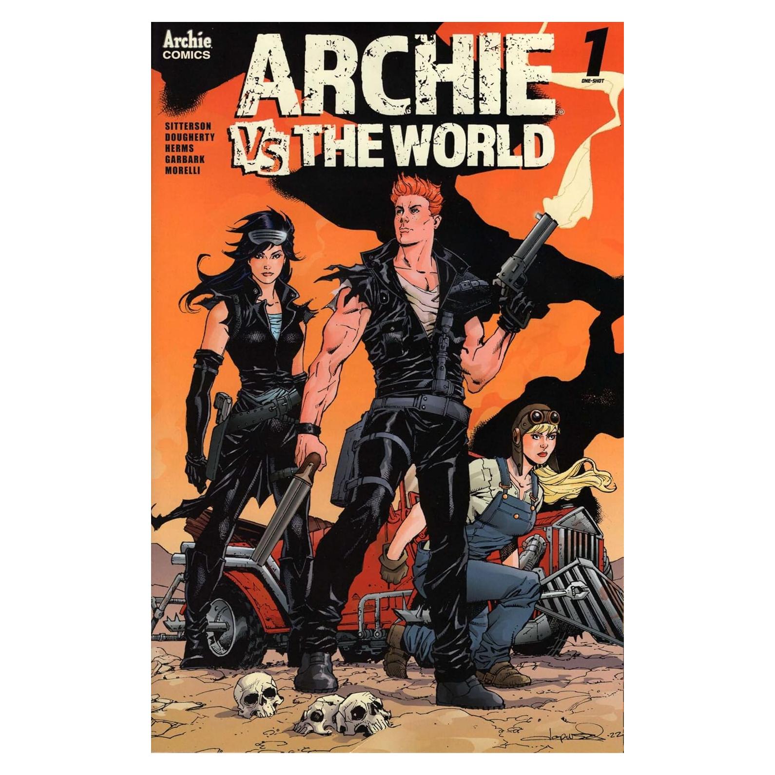 Cómic Archie Vs. El Mundo #1B - Editorial Archie - 30.5x22.9cm